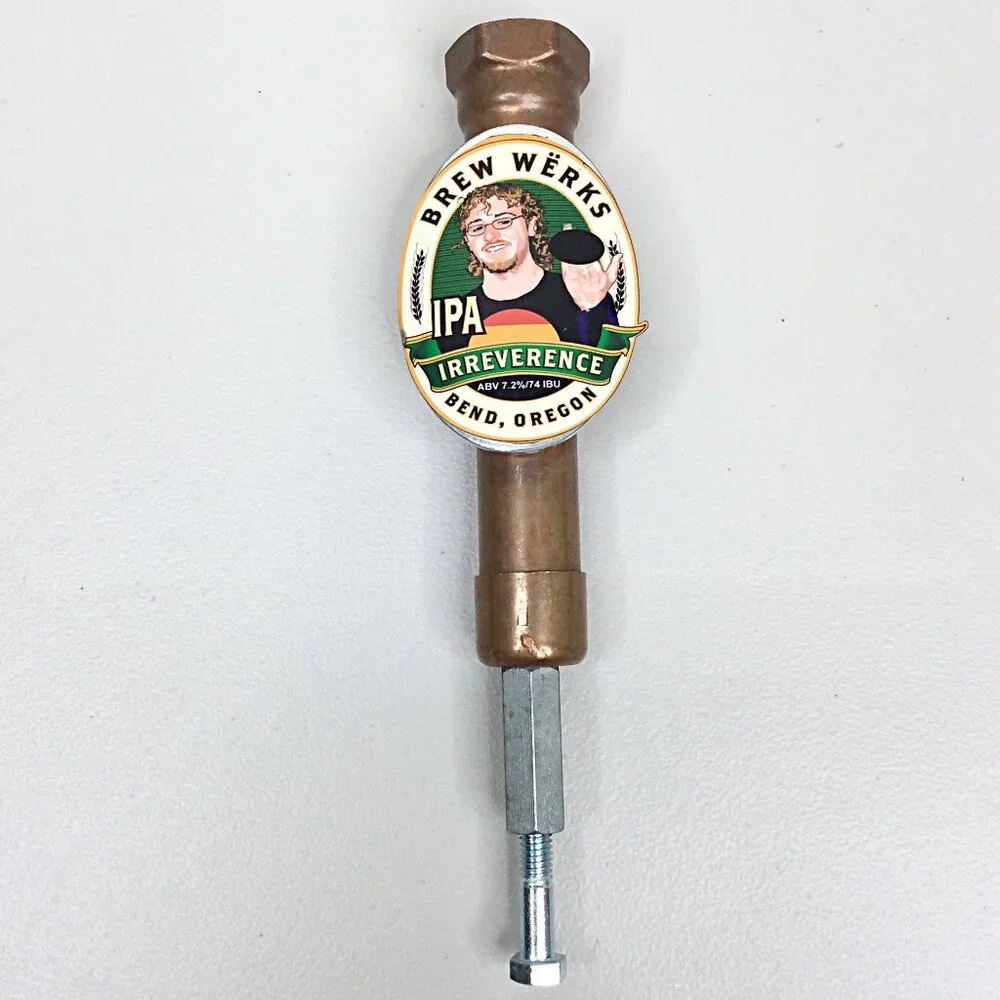 Brew Werks Tap Handle Bend Oregon Irreverence IPA Draft Pull‎ Craft Beer Pipe
